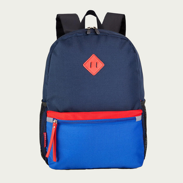 Little Kids Backpack for Boys Toddler School Bag Fits 3 to 6 Years Old, 15 Inch, Navy Blue